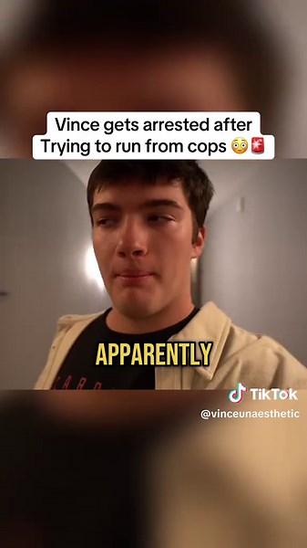 Vince was arrested in his new Video 😳 #vinceaesthetic #viral #cops #arrest