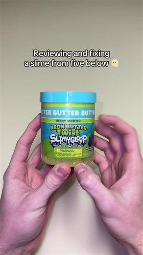 Reviewing and fixing a slime from five below 🫨 #aesthetics #foryou #aesthetics2026 #fy #slime