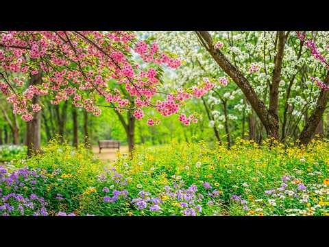 Beautiful Spring Relaxing Music 🌸 Calm Nature Sounds to Reduce Stress & Stop Overthinking
