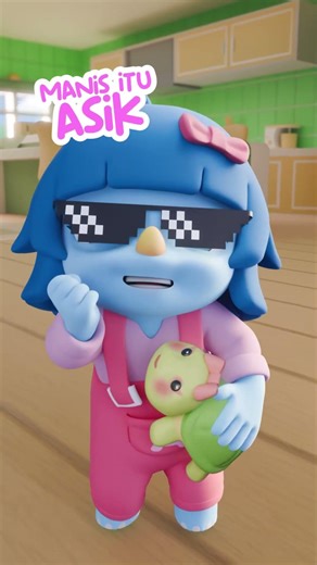 Yoo yoo my name is ANI 😎 #piapikids #animation #funnyanimation #indonesiananimation #cartoon #edit