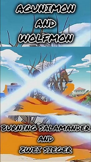 DIGIMON FRONTIER EPISODE 17 | AGUNIMON AND WOLFMON | BURNING SALAMANDER AND ZWEI SIEGER