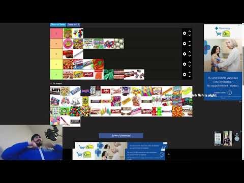 The Ultimate Candy Tier List