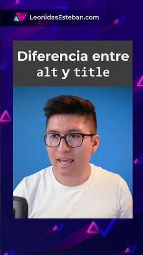 Cuál es la diferencia entre alt y title en HTML