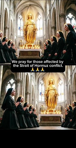 We pray for all the innocent lives affected by the Strait of Hormuz conflict.