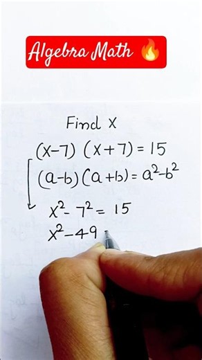 Algebra Maths 🔥