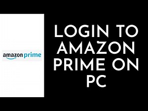 How To Login Amazon Prime Video On PC/Laptop - 2023 (Full Tutorial)