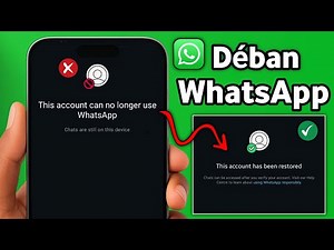 Ce compte ne peut plus utiliser WhatsApp Problem (2025 Fix)