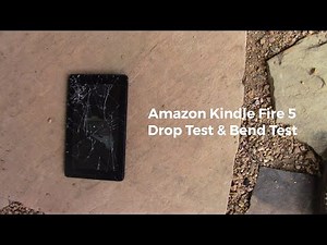 Amazon Kindle Fire 5 Drop Test & Bend Test!