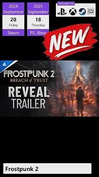 Frostpunk 2 - Breach of Trust DLC Release Date Trailer | PS5 Games