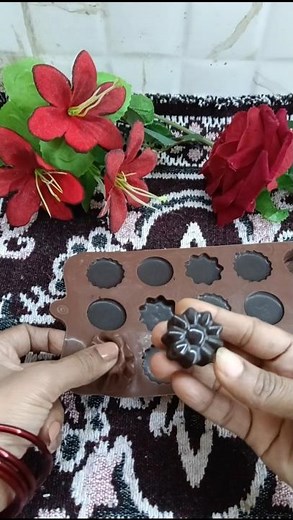 just melt , mix & enjoy 🍫 easy dark chocolate at home 🏡 #viral recipe #realchocolate #purechocolate