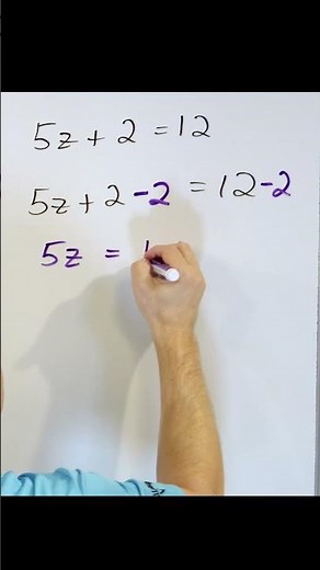 Solving Two-Step Equations
