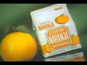 Comercial Jugo de Naranja Dos Pinos de los años 90´s