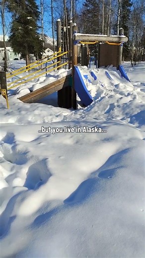 Spring time in Alaska 🙂‍↕️ #alaska #alaskalife