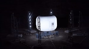 Watch a giant, inflatable space station prototype explode during its intentional 'ultimate burst'