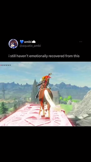 Tribute to a Beautiful Horse in Zelda: Breath of the Wild