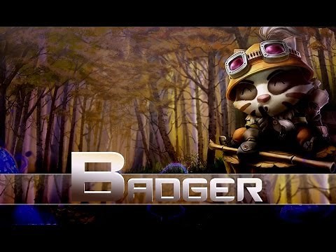 League of Legends: Badger Teemo (HQ Skin Spotlight)