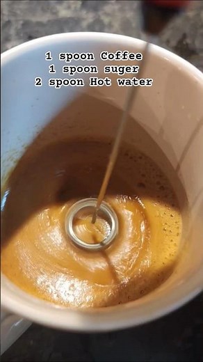 how to make perfect frothy coffee ☕