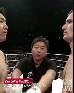 #OnThisDay in 2004, Cro Cop🇭🇷 make it 2 straight first round finishes💥 [ Watch more Pride fights on UFC Fight Pass ] | UFC on This Day
