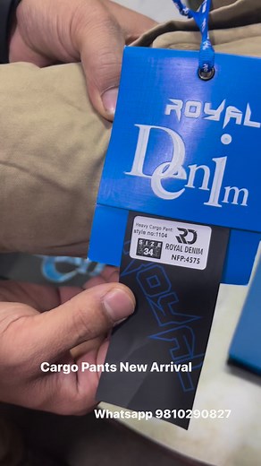 20K views · 365 reactions | Royal Denim Cargo Pants Available | Ambiri Fashion House. | Facebook