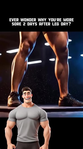 That deep ache isn’t an injury — it’s DOMS (Delayed Onset Muscle Soreness). DOMS usually peaks 24–72 hours after training, especially when: • You emphasize slow, eccentric reps • You train a new muscle group • You increase volume or intensity It’s caused by muscle damage and the inflammatory response that follows. As your body adapts, soreness often decreases — even while strength and muscle still increase. ✔️ DOMS is normal ✔️ It means your body was challenged ❌ It does NOT mean more soreness =