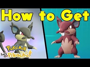 How to Get Alolan Rattata + Shiny Alolan Rattata in Let's Go Pikachu!