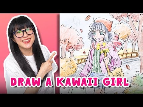How to Draw a Kawaii Girl in the Park – Manga Step-by-Step with Misako Rocks