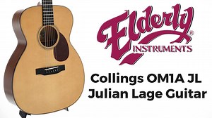 3K views · 57 reactions | Created in collaboration with Julian Lage, this guitar takes Collings Guitars and Mandolins’ OM guitar and incorporates elements from Lage’s cherished 1939 Martin 000-18. Mike Swartwood demonstrates. Now available: https://goo.gl/6CFdjd | Elderly Instruments | Facebook