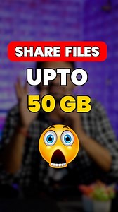 22 reactions | Share large files  . Ab large file share karo easily. . . . . . . #sharefile #toffeeshare #largefile #tech #pctrick #pctips #instagramtech #techreel #shareit #shareonpc #mobiletopc #technews #dailytech | Mahaveer Singh | Facebook