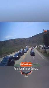 132K views · 1.6K reactions | Hidden in the Blind Spot – Car Disappears Right in Front of the Semi | American Truck Drivers | Facebook