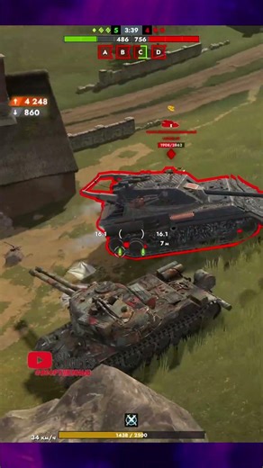 CT 2 | Новая ветка двустволок в Tanks Blitz | #ст2 #shorts #вооруженныйблиц