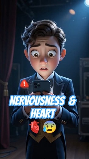 Why Does Your Heart Beat Faster When You're Nervous? ❤️🧠 | Nurse Explains | #shorts #health