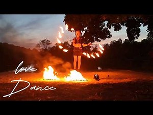 💥Romantic fire show: lyrical rock| love songs| magical dance|romantic movie dance| love story dance