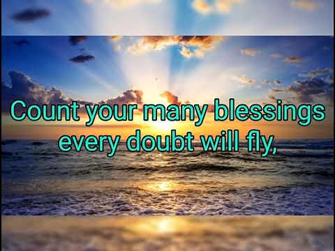 COUNT YOUR BLESSINGS (Lyrics Video) Praise and Worship Song