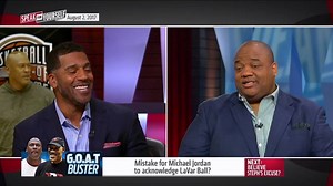 12K views · 71 reactions | "Don't beef down!" — Jason Whitlock thinks Michael Jordan should never stoop down and acknowledge Lavar Ball | Speak | Facebook
