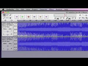 Remove Vocals From A Song With Audacity