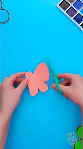 Cute Magnetic Butterfly craft you will love crafting at home! 🦋✨ #Shorts