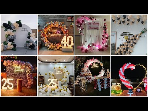 Wedding anniversary decoration ideas|| Anniversary decoration ideas at home