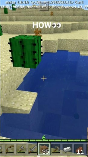 Why is it Floating#minecraftPe