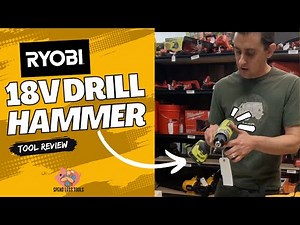 How to use RYOBI 18V Drill Hammer