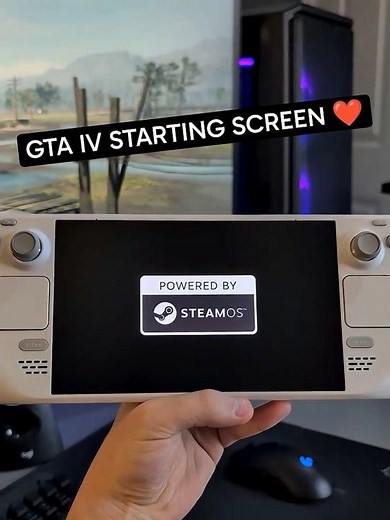 Steam Deck Starting Screen (GTA IV)