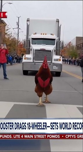 WOW! This Rooster Holds the Guinness World Record for the LOUDEST Crow! 🐔🏆
