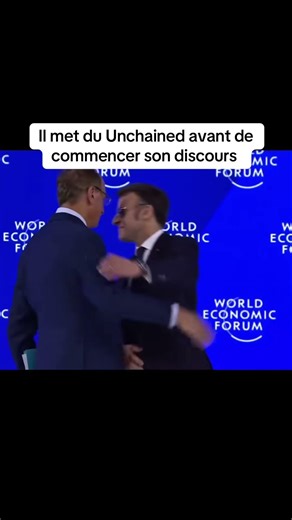 Quand Macron commence son discours