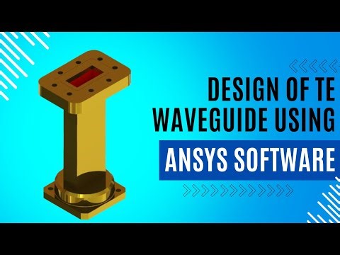 Design of TE waveguide using Ansys Software | Rectangular Waveguide | JK Tech Solutions