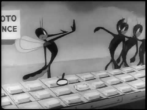 Target Snafu - World War II Mosquitoes & Malaria Cartoon (1944)