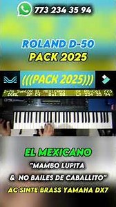 EL MEXICANO "Mambo Lupita" SONIDOS ROLAND D-50 #rolandd50 #pianocover #ambientsynth #elmexicano