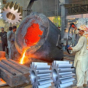 10M views · 201K reactions | Huge Industrial Gear Manufacturing| | Amazing Technology | Facebook