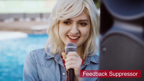 Yamaha Portable PA System with Bluetooth Stagepas 400BT , Black