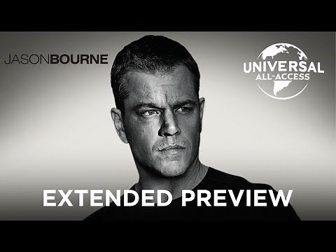 Jason Bourne (Matt Damon) | The SWAT Chase | Extended Preview
