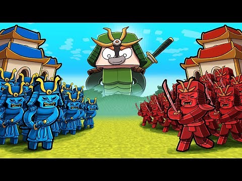 Samurai Japan MAP WARS! (Minecraft)