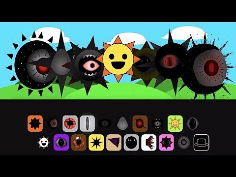 Sprunki but mr sun's mod Normal And Horror